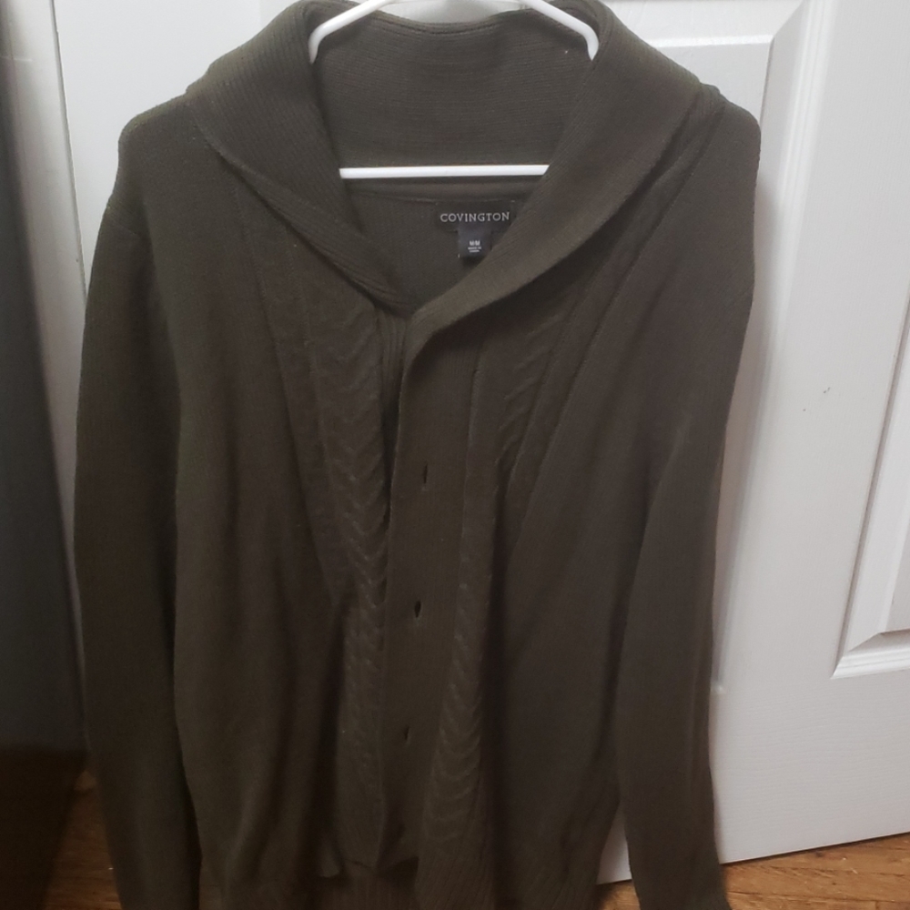 Covington woven cardigan